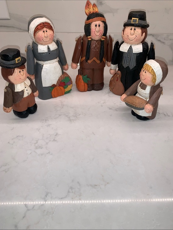 Midwest Of Cannon Falls Other - Vtg Eddie Walker Midwest of Cannon Falls Hand-Painted Thanksgiving Set